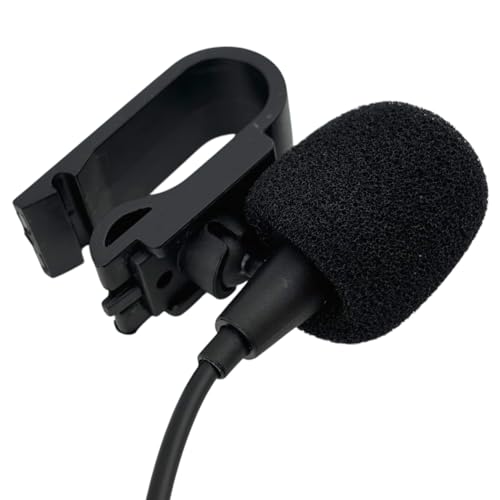 SCREENTRONICS 2.5mm Plug Microphone Compatible Replacement for Pioneer AVH, AVIC, FH, DEH, DMH, SPH, MVH, MXTX Series Head Unit Receiver – External Mic for Clear Audio and Hands-Free Communication
