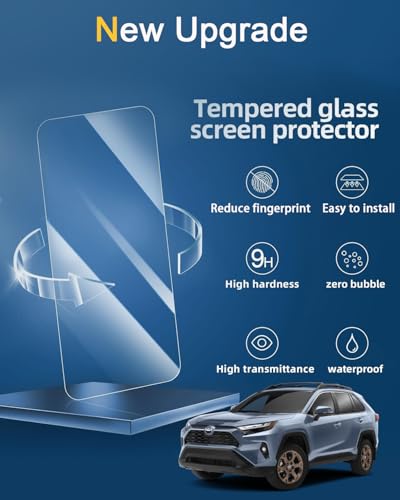 Screen Protector for Toyota RAV4 2023-2025 Accessories 10.5 inch - size: for RAV4 10.5" screen