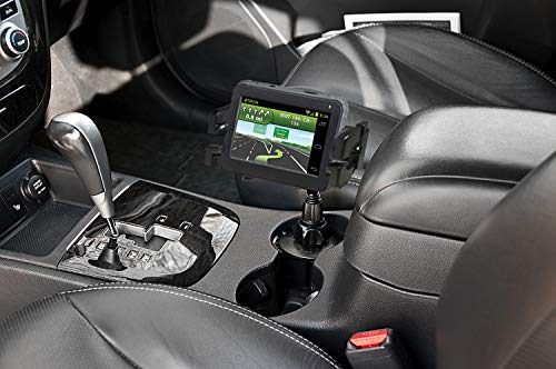 Bracketron Cup-iT XL Car Truck Cupholder Mount Holder Cradle Garmin Nuvi TomTom Via Go Magellan DashCam Navigator Smartphones BT1-515-1 , Black