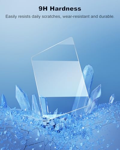 BIXUAN 2017-2023 2024 2025 Chevy Malibu Screen Protector - For Chevy Malibu (LS/RS/LT) 8 Inch Touchscreen Film, 2025 Malibu Accessories 9H Tempered Glass Infortainment Cover Anti-Fingerprints Scratch