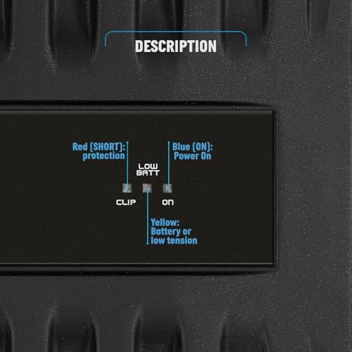 Banda Audioparts Electra 10K 1-Ohm Monoblock Car Amplifier, Class D High Power Bass Amplifier, 10000W RMS @ 12.6V, Aluminum Chassis, Adjustable Bass Boost, Subwoofer Car Audio Amp