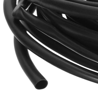 MECCANIXITY 10m PVC Cable Sleeve Tubing, 2mm PVC Tube Black Cord Organizer Wire Shielding Sheathing Wrap - size: 10m x 2mm