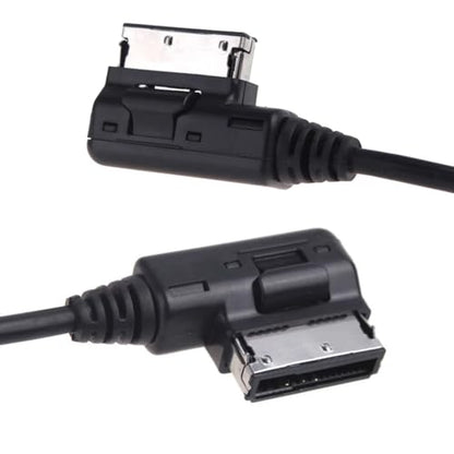xiwai Media in AMI MDI to Stereo 3.5mm Audio & USB-C Aux Adapter Cable for Car VW Audi 2014 A4 A6 Q5 Q7