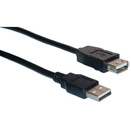BUSlink 2.5ft USB 2.0 A Male to A Female Extension Extender Cable (76CM) - color: Black