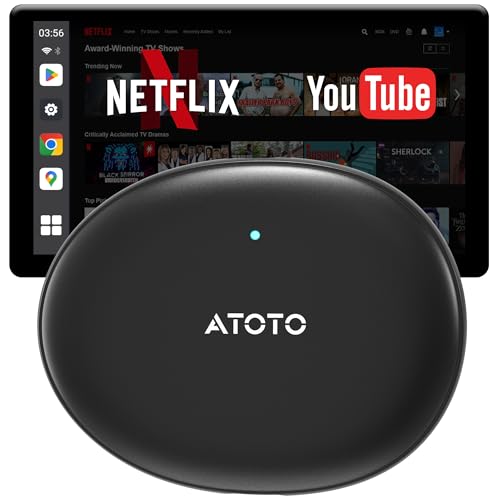 AI CarPlay Box Dual-WiFi Wireless CarPlay&Android Auto Adapter