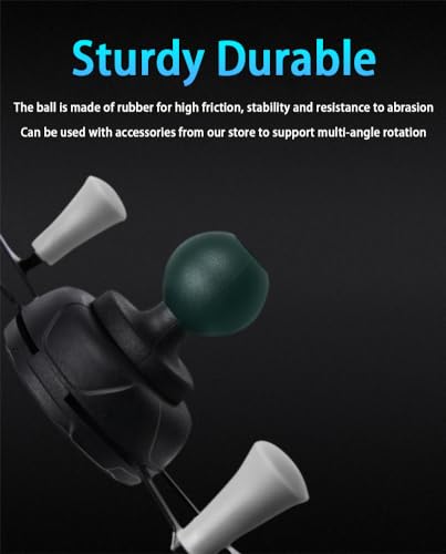 Strg Phone Holder with 1" Ball Compatible with 1" Ball Arms and Ball Mounts - size: Phone Mount for Large Phones