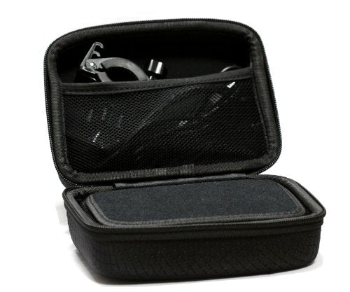 Navitech Car Dash Cam/Camera Carry Case/Bag Compatible with Transcend Drivepro 50 (Case Also fits with Windscreen Mount + Car Charger)