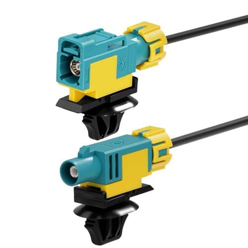 Eightwood Waterproof Fakra Z Female to Male Car Antenna Cable 6.5ft - size: 6.5ft/200cm