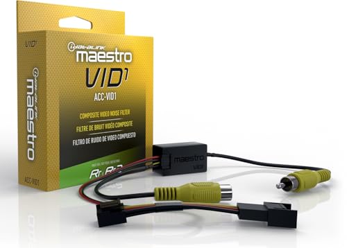 iDatalink Maestro ACC-VID1 Camera Noise Filter and Signal Converter (ADS-MRR or ADS-MRR2 Module and Compatible Vehicle-Specific T-Harness - Sold Separately)