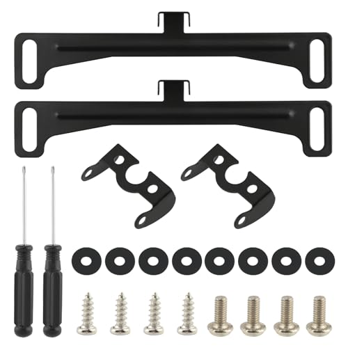 2 Pcs Car Rear View Camera License Plate Bracket, Backup Camera Mount