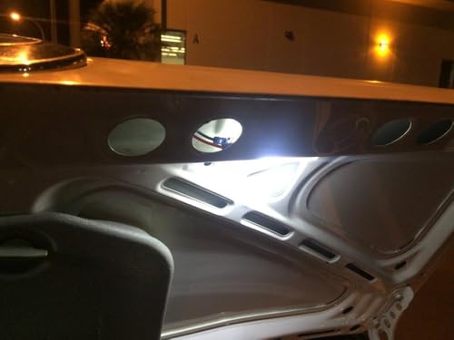 iJDMTOY LED Trunk Cargo Area Lights For BMW 1984-1992 E30 3 Series - style: Xenon White