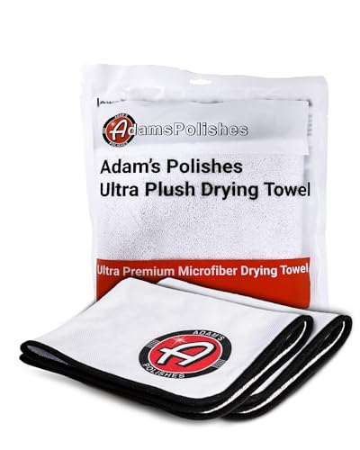 Adam's Polishes Ultra Plush Drying Towel (2 Pack) - size: 2 Pack