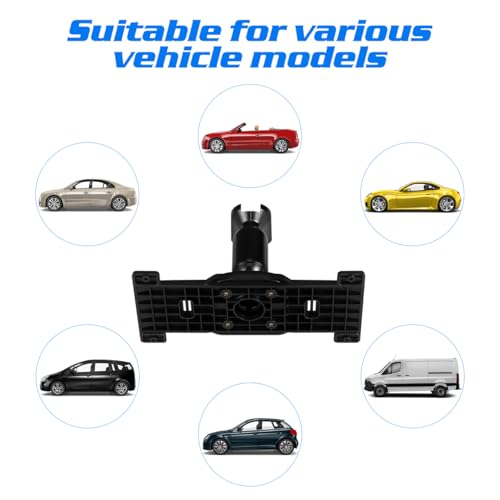 OUNONA Rear View Mirror Dash Cam Mount Bracket Rearview Mirror Back Plate Panel for Hiac 2008-2011 Compatible Car Rearview Holder 6.10X2.63X0.39 in 1 Bracket 1 Back Plate