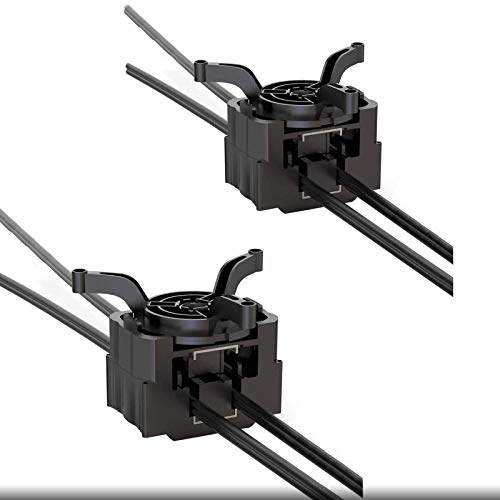Wire Connector for Low Voltage Wire 2 Pack Splitter Outdoor Landscape Lighting Terminal Connectors - size: 2pack