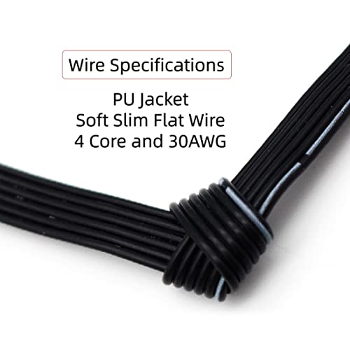 chenyang CY USB 2.0 Type-A Male to USB-C Type-C Male Flat Slim FPC 90 Degree Angled Data Cable for FPV & Disk & Phone 13cm - style: USB 2.0 Type-A to Type-C Right Angle