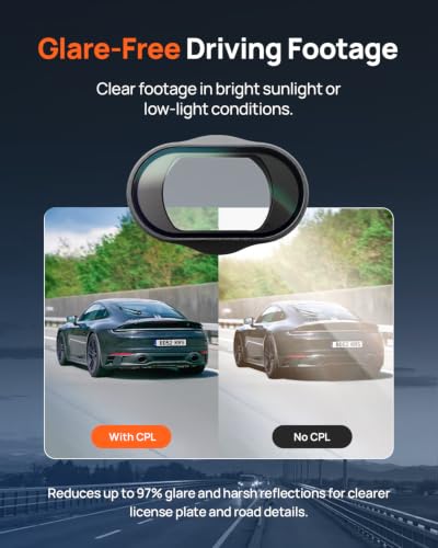 70mai Dash Cam Accessory, Polarizing Lens for Dash Cam A810 & A810S