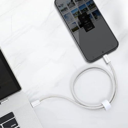 10FT iPhone 17/16/17E/16E Woven Cable for iPhone 17/16/15 Pro Max, 17Air, 15/16 Plus Cable, USB C to USB C for AirPods 4, AirPods Pro 2, TV Siri Remote, 4K Remote 3rd Gen, TV 4th Gen Charger Cord - size: 10FT, style: USB C to USB C
