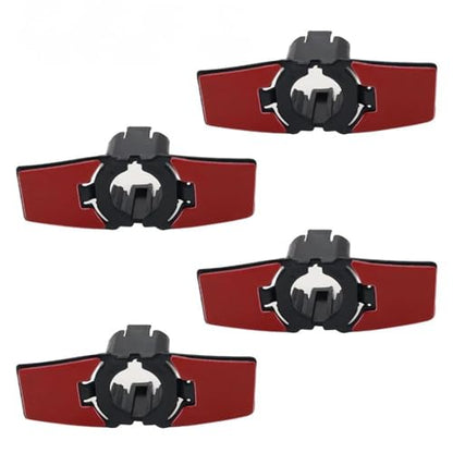 4PCS Rear Parking Sensor Bracket Cover with Adhesion Promoter for Nissan Armada Altima Maxima for Infiniti Q50 2015-2020 28533-5ZA0A