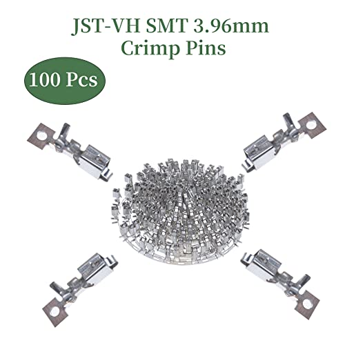200 Pieces / 50 Sets JST VH SMT 3.96mm 2 Pin Connector Kit Set - size: 2-Pin, style: JST-VH-SMT