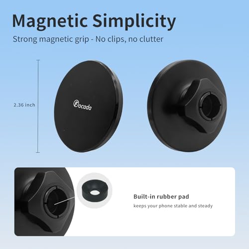 Car Phone Holder for Ford Escape 2013-2019 Accessories, Air Vent Phone Mount, 360° Adjustable Magnetic Phone Holder, MagSafe Compatible, for iPhone and Most Smartphones