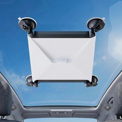 Mini Suction Cup Mount – Excellent, Reliable Car Window & Sunroof Mount for Starlink Mini, Strong Suction for Stable Signal on RVs, Boats, and Road Trips, Tool-Free Installation (Black)