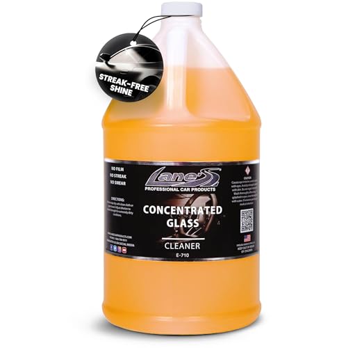LANE'S Concentrated Auto Glass Cleaner for Cars | 1 Gallon (Pack of 1) - size: 128 Fl Oz (Pack of 1)