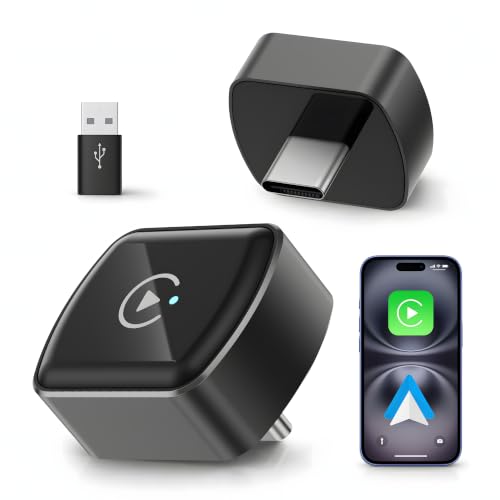 Spedal 2-in-1 Wireless CarPlay Adapter USB-C, Android Auto, 2nd Gen