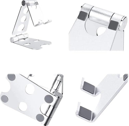 Kado Aluminum Alloy Tablet Stand for Portable Monitor, Foldable iPad Stand - size: Aluminum Silver