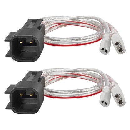 RED WOLF Door Speaker Wire Harness Connector for 2023-2025 Chevy Equinox, 2020-2024 GMC Sierra 1500, 2016-2020 Buick Encore Replacement Front Rear Speakers Audio Adapter Plug, 1 Pair