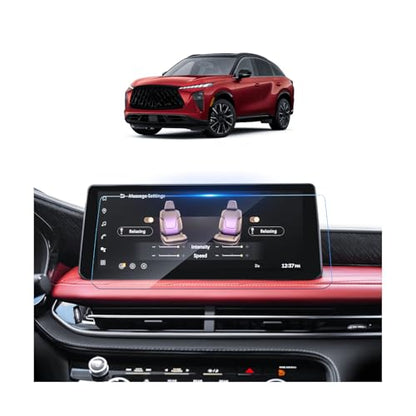SKTU for 2027 Infiniti QX65 Screen Protector 12.3 Inch for 2027+ Infiniti QX65 (Luxe/Sport/Autograph) 12.3-Inch Multimedia System Screen Infiniti QX65 2027 Accessories Screen Protective Film Tempered Glass [9H Hardness, Ultra HD, Anti-Glare&Scratch] - col