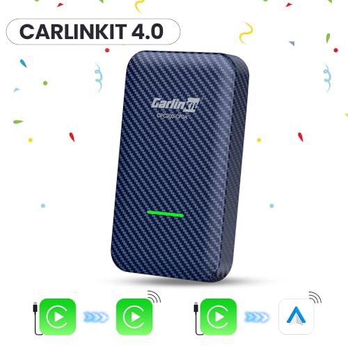 CarlinKit 4.0 Wireless CarPlay 2026 Apple Adapter 2-in-1 CPC200-CP2A