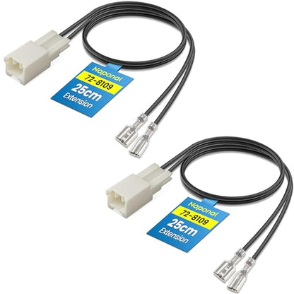 2 Pcs 72-8109 Speaker Harness,Speaker Wiring Harness for Toyota Lexus - style: 72-8109-2pcs