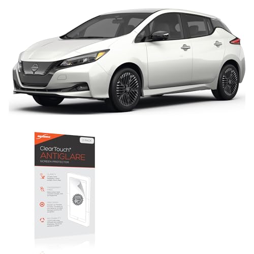 BoxWave Screen Protector Compatible with Nissan 2024 Leaf Dashboard Display (7 in) - ClearTouch Anti-Glare (2-Pack), Anti-Fingerprint Matte Film Skin