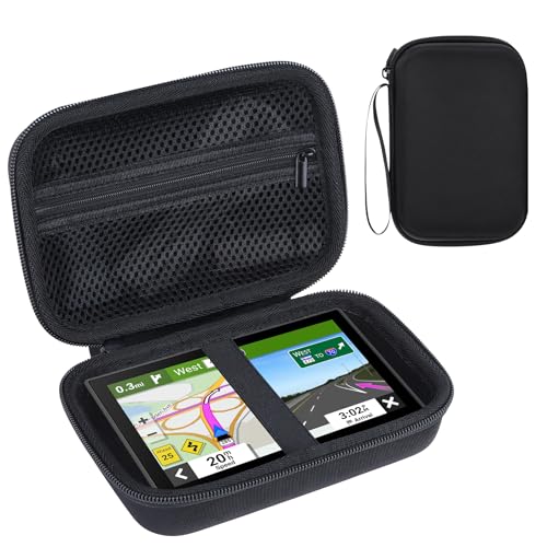 GPS Case for 5-6inch Car GPS Navigator, Compatible with Garmin Drive 53/52/51 DriveSmart 55/66 dezl 580 dezl OTR500/OTR610/OTR620 - size: GPS Case for 5-6 Inch