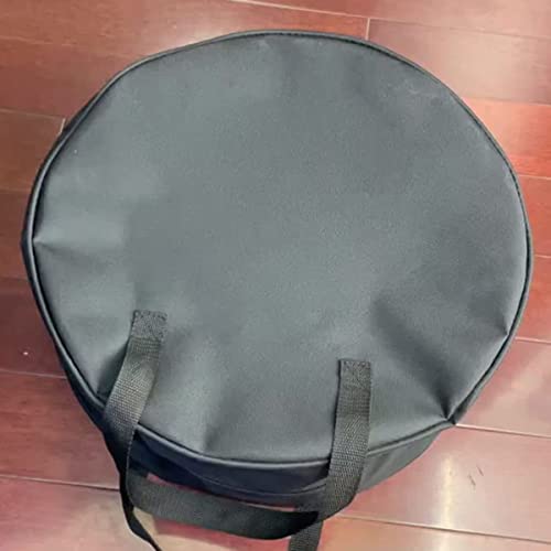 Round Cable Organizer Bag - Heavy Duty Water Resistant Cable Management Storage Bag - Perfect for Jumper Cables, RV Sewer Pipe, EV Charging Cord Storage, Camper and Garden Hoses