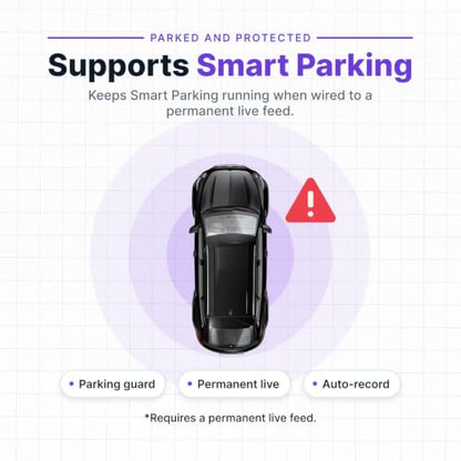Nextbase Piqo Pro Install Hardwire Kit - Easy to Install, Enables Smart Parking, Battery Voltage Protection, LED Light, 12/24V Car Accessories, 1m Hard Wiring Kit Compatible with Nextbase Piqo Only - style: Hardwired Kit (Piqo)