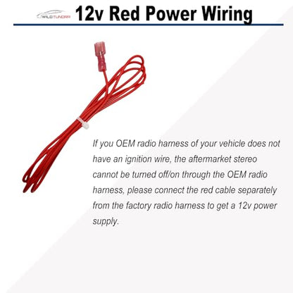 Radio Wiring Harness for Chevy 2003-2012 GMC 2002-2012 Buick 2004-2009 24Pin Car Stereo Harness Adapter with Antenna Car Radio Stereo Harness Install Kit for Colorado Envoy Terraza Hummer Impala