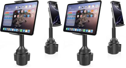 APPS2Car Sturdy Cup Holder Tablet Mount for Car, iPad Car Mount for Truck (Pack of 2) - size: 11 inch (Pack of 2)