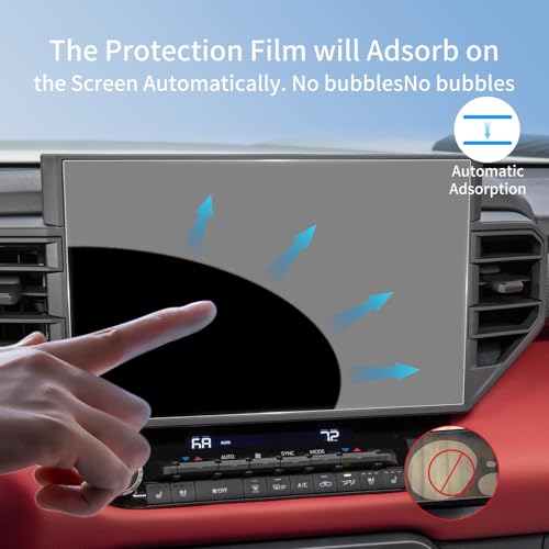 HD for 2026 Toyota Tundra Limited 14-Inch Tempered Glass Screen Protector - color: for 23-26 Toyota Tunder 14 HD