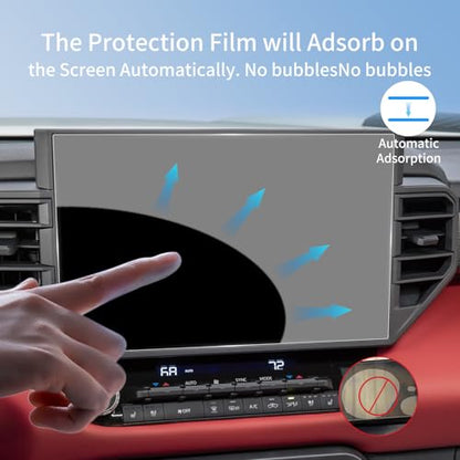 HD for 2026 Toyota Tundra Limited 14-Inch Tempered Glass Screen Protector - color: for 23-26 Toyota Tunder 14 HD