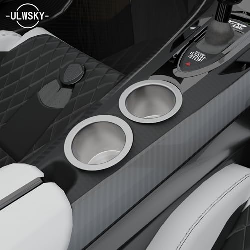 2Pcs Drop-in Cup Holder,304 Stainless Steel Automotive Cup Holders,Silver Poker Table Drink Holder Dining Table Cinema Sofa Yacht Boats Cars Touring RV Car Drop-in Drink Cup Holder - size: Silver,2pcs