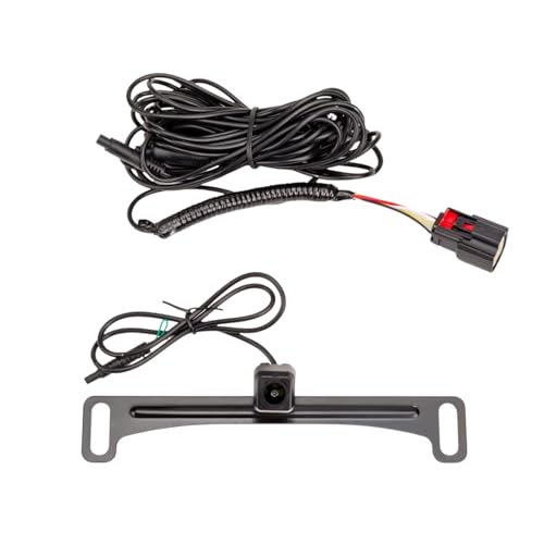 Brandmotion 9002-7452 Factory Tailgate Harness with Dual Mount Camera fits 2017-2021 F250 F350 Super Duty with Factory Rear Vision | Waterproof Case with Anti-Fog Lens | 150° Wide Reverse View - style: Ford 17-Current