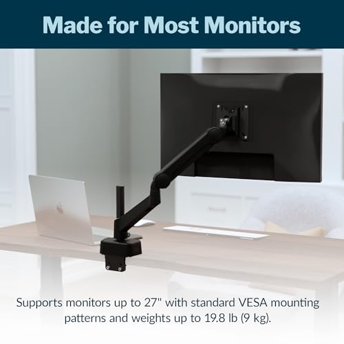 Vari Single Monitor Arm – Black - size: Single-Monitor Arm