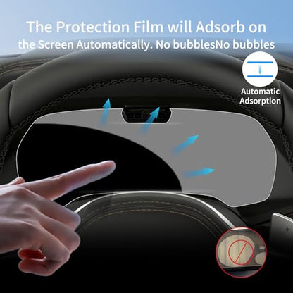 for 2019-2023 BMW X5/X6/X7 Dashboard Screen Protector 12.3" 【Have Camera 】 - color: For BMW X5/X6/X7 Camera Dash HD