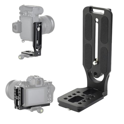 UTEBIT Camera L Bracket, with 1/4'' Screw Hole & Quick Release Plate