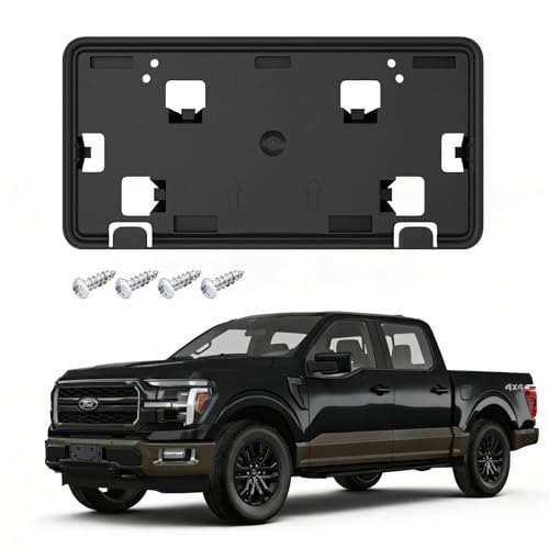 Front License Plate Frame for Ford F150 Accessories 2024-2026 - size: For F150 2024-2025