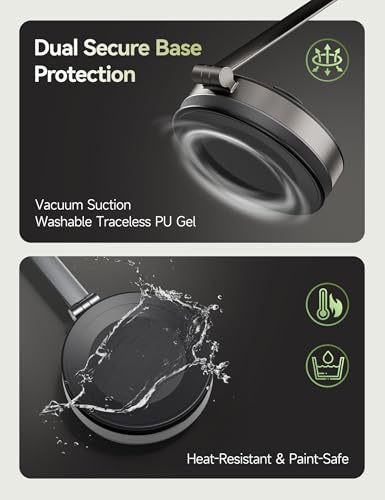 TPARTS Vacuum Suction Magnetic Phone Holder for Tesla Model Y/3/X/S - color: Mag safe Vacuum Wireless Charger