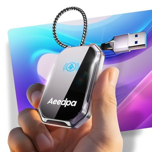 Android auto Wireless Adapter - 5GHz WiFi Plug & Play Dongle for Factory Wired Cars, Instant Connection for Android 10+, Auto-Links in 10s, Wide Compatible with Cars/Trucks 2015+ - style: for Android auto