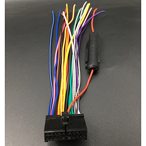 Car Radio Wire Harness Connector for Dual XDVD156BT, XDVD176BT, XDVD276BTCD DVD Receiver