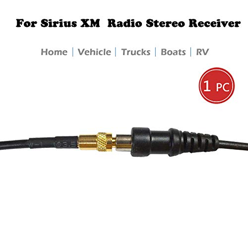 Anina 23' XM Antenna Extension Cable for Sirius Home Vehicle Satellite Radio Stereo Receivers Tune Straight SMB Male to Straight SMB Female - size: 23 FT Straight
